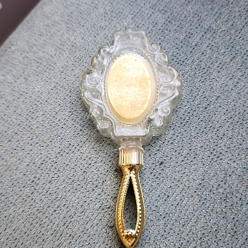 Avon Looking Glass Cotillon Cologne Bottle